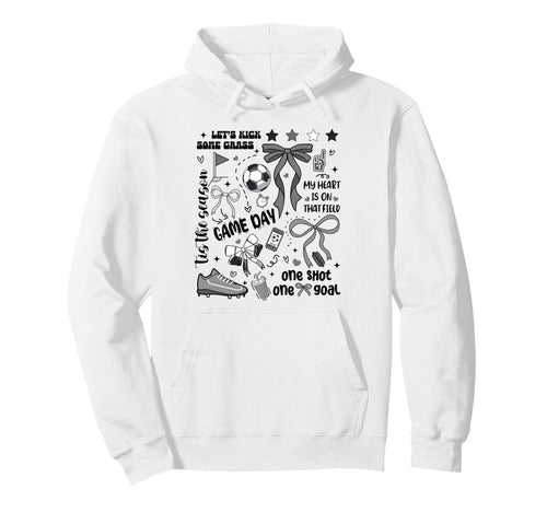 Soccer Streetwear Preppy Soccer Game Hoodie - Novelty Apparel Men Women - T-Shirt, Sweatshirt, Hoodie