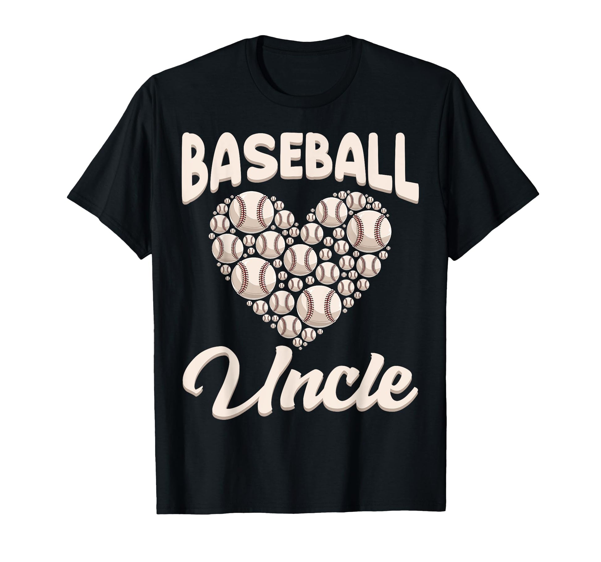 Baseball Uncle Funny Birthday Baseball T-Shirt - Trendy Graphic Men Women - T-Shirt, Sweatshirt, Hoodie