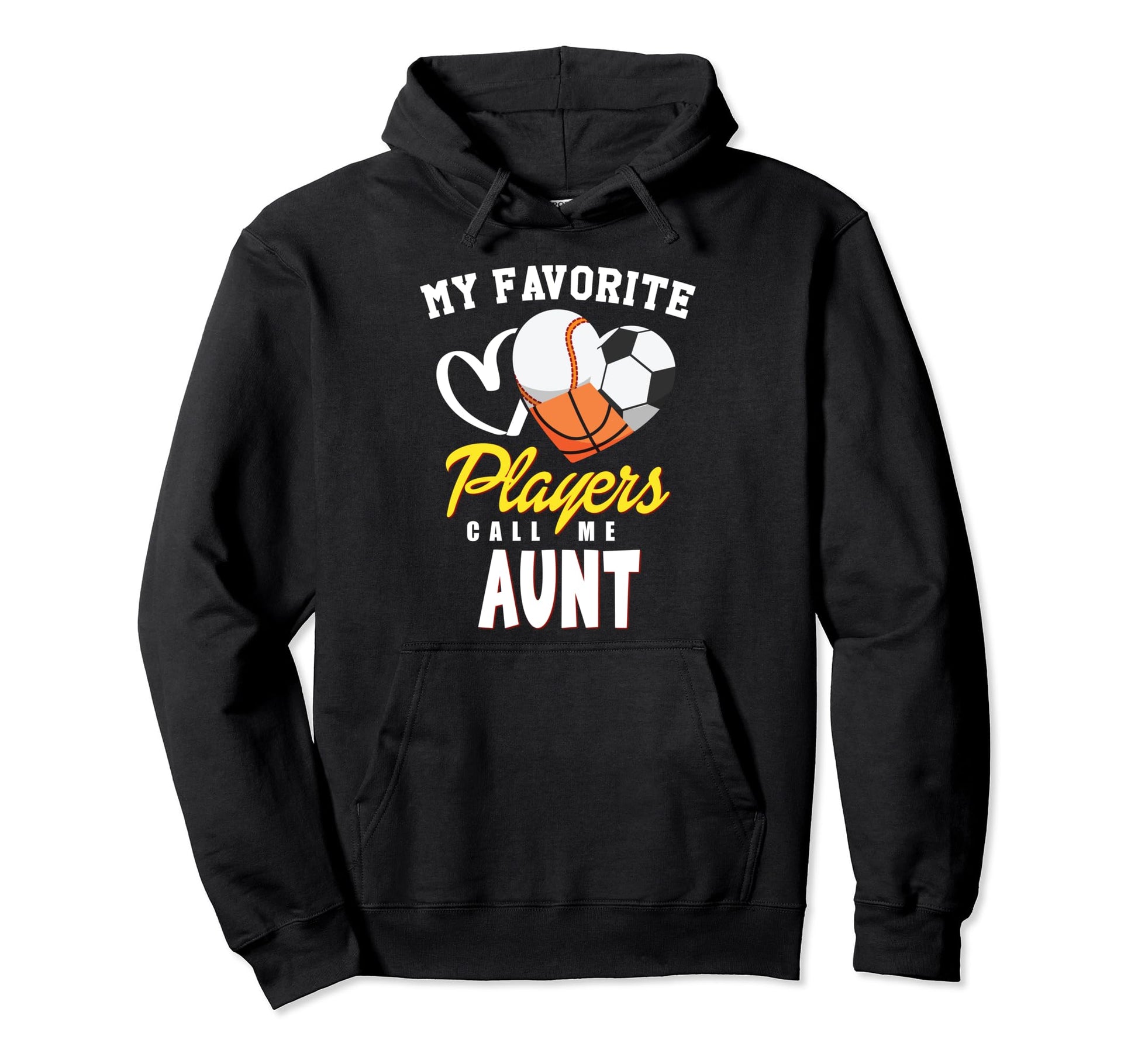My Favorite Players Baseball Soccer Hoodie - Trendy Graphic for Adults - T-Shirt, Sweatshirt, Hoodie