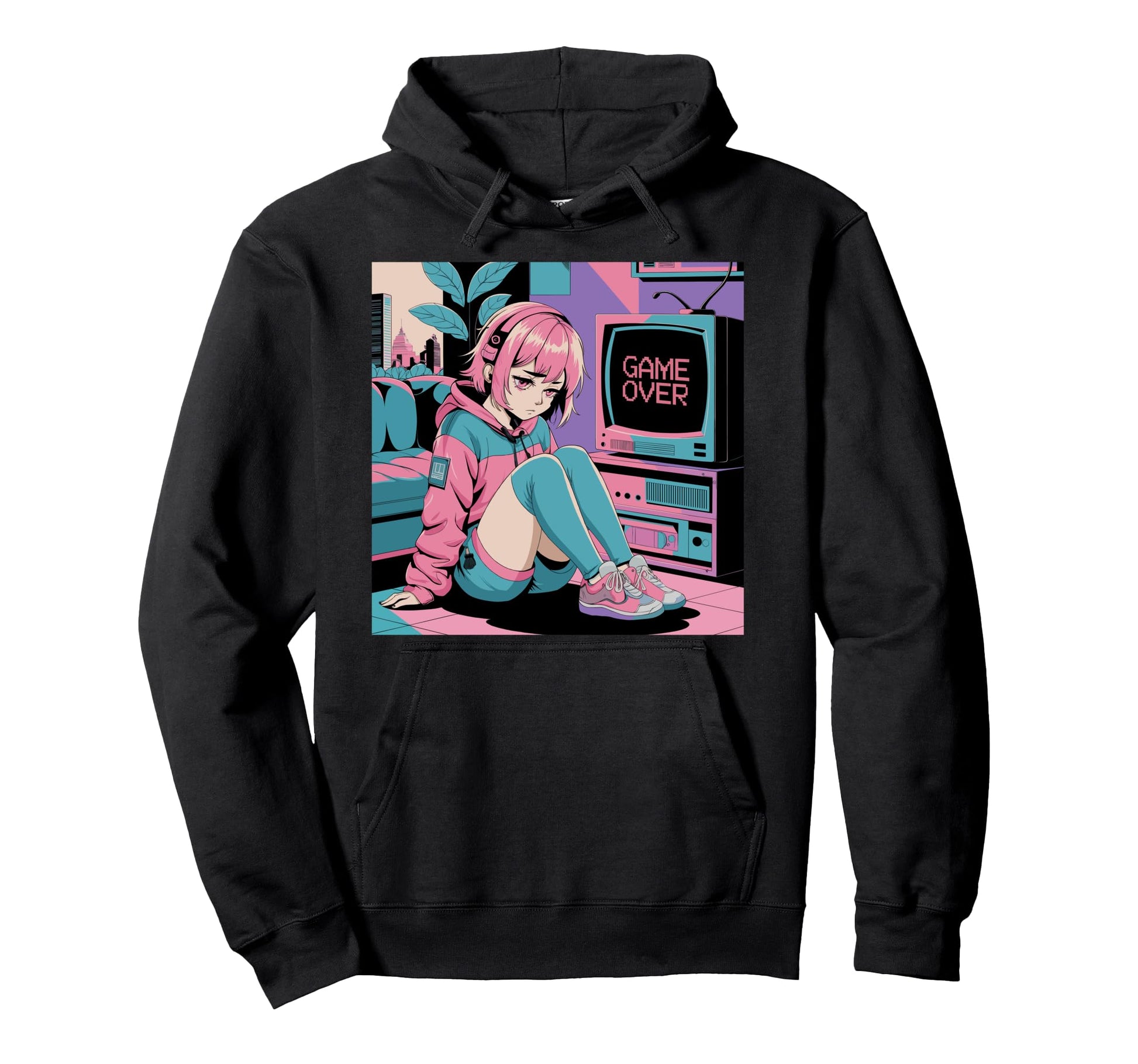 Japanese Anime Romance Cozy Aesthetic Hoodie - Novelty Apparel Men Women - T-Shirt, Sweatshirt, Hoodie