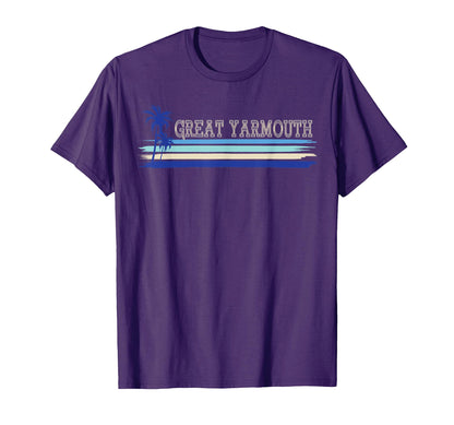Great Yarmout Uk Seaside Holiday Surf T-Shirt - Unique Graphic for Adults - T-Shirt, Sweatshirt, Hoodie