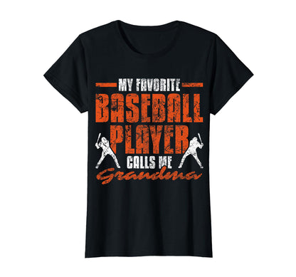 Baseball Player Calls Me Grandma T-Shirt - Aesthetic Graphic for Adults - T-Shirt, Sweatshirt, Hoodie
