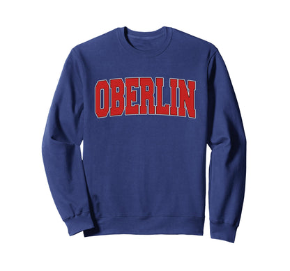Oberlin Oh Ohio Varsity Usa Sports Sweatshirt - Graphic Print Men Women - T-Shirt, Sweatshirt, Hoodie