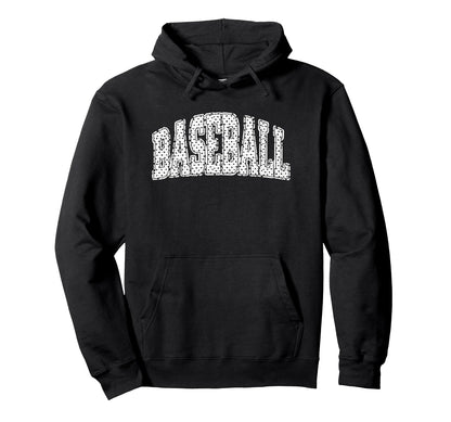 Baseball Athletic Varsity Sports Fan Game Hoodie - Novelty Apparel Unisex - T-Shirt, Sweatshirt, Hoodie