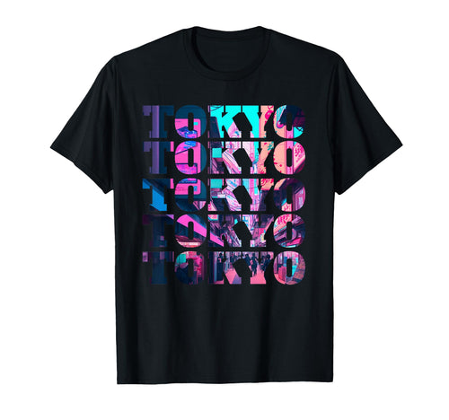 Japanese Cyberpunk Tokyo Text Vaporwave T-Shirt - Trendy Graphic Men Women - T-Shirt, Sweatshirt, Hoodie