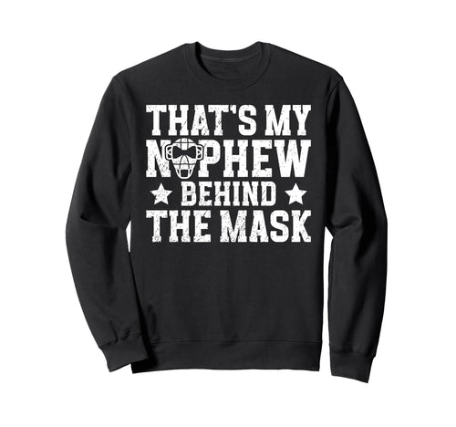 Proud Baseball Catcher Aunt Sweatshirt - Trendy Graphic for Adults - T-Shirt, Sweatshirt, Hoodie