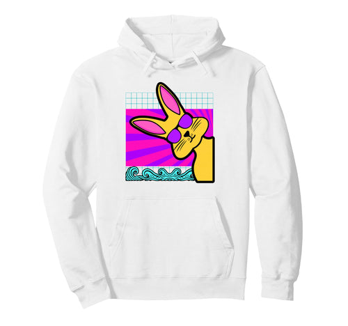 Aesthetic Vaporwave Outfits Bunny Hoodie - Aesthetic Graphic Men Women - T-Shirt, Sweatshirt, Hoodie