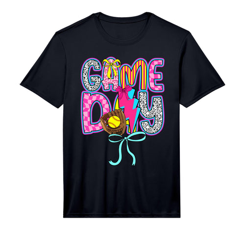 Game Day Preppy Game Day Softball Game T-Shirt - Novelty Apparel Unisex - T-Shirt, Sweatshirt, Hoodie
