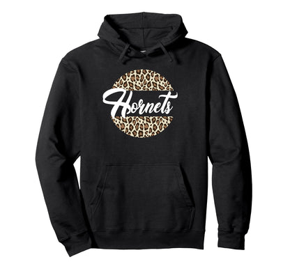 Hornets High School Mascot Sports Team Hoodie - Unique Graphic Men Women - T-Shirt, Sweatshirt, Hoodie