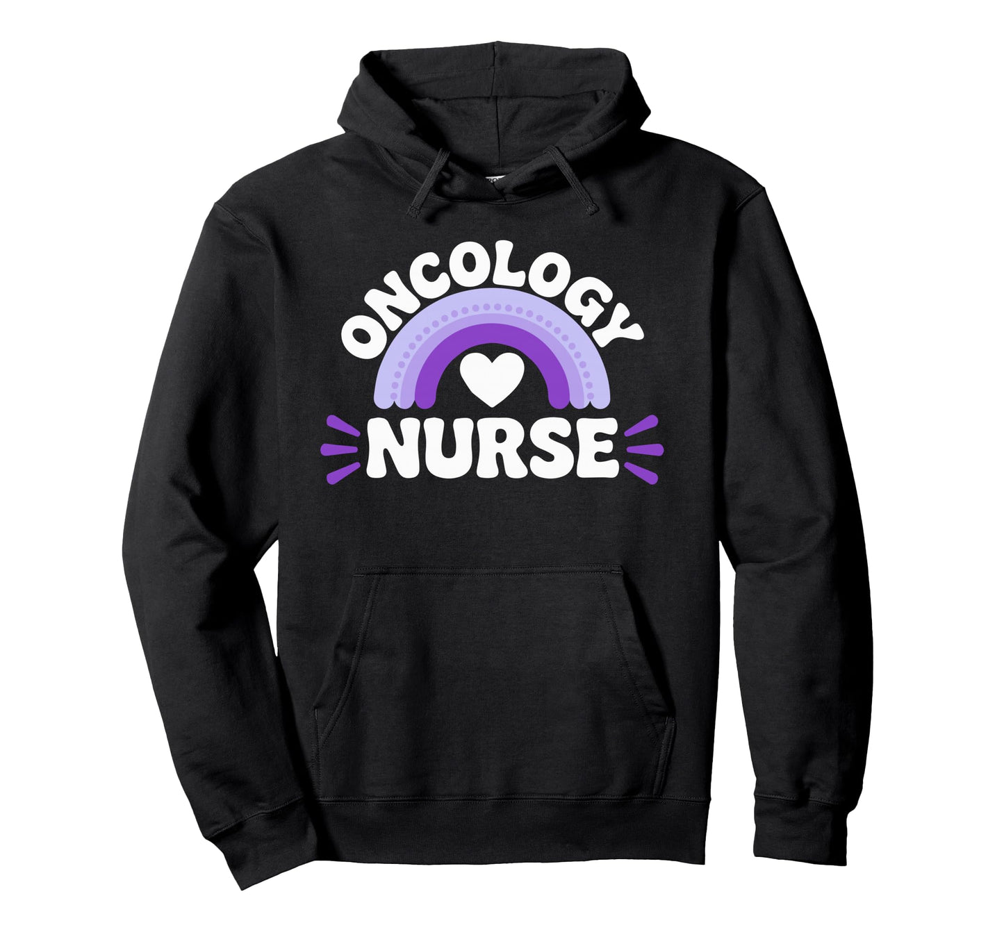 Oncologist Oncologists Rainbow Oncology Hoodie - Novelty Apparel Unisex - T-Shirt, Sweatshirt, Hoodie