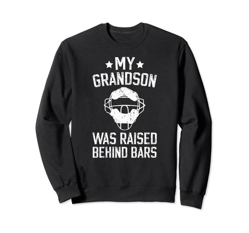 Proud Baseball Catcher Grandma Sweatshirt - Novelty Apparel for Adults - T-Shirt, Sweatshirt, Hoodie