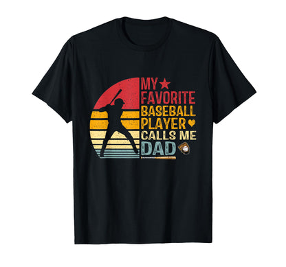 My Favorite Baseball Player Calls Me T-Shirt - Streetwear Style Men Women - T-Shirt, Sweatshirt, Hoodie