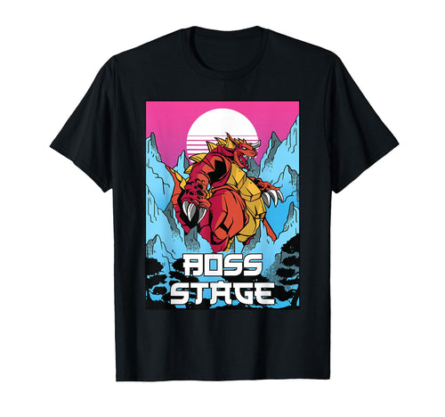 Japanese Aesthetic Boss Stage Otaku T-Shirt - Streetwear Style for Adults - T-Shirt, Sweatshirt, Hoodie