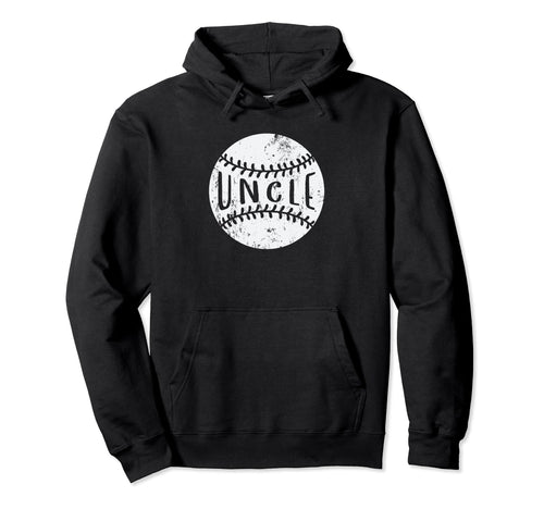 Baseball Uncle Hoodie - Minimalist Print Unisex - T-Shirt, Sweatshirt, Hoodie