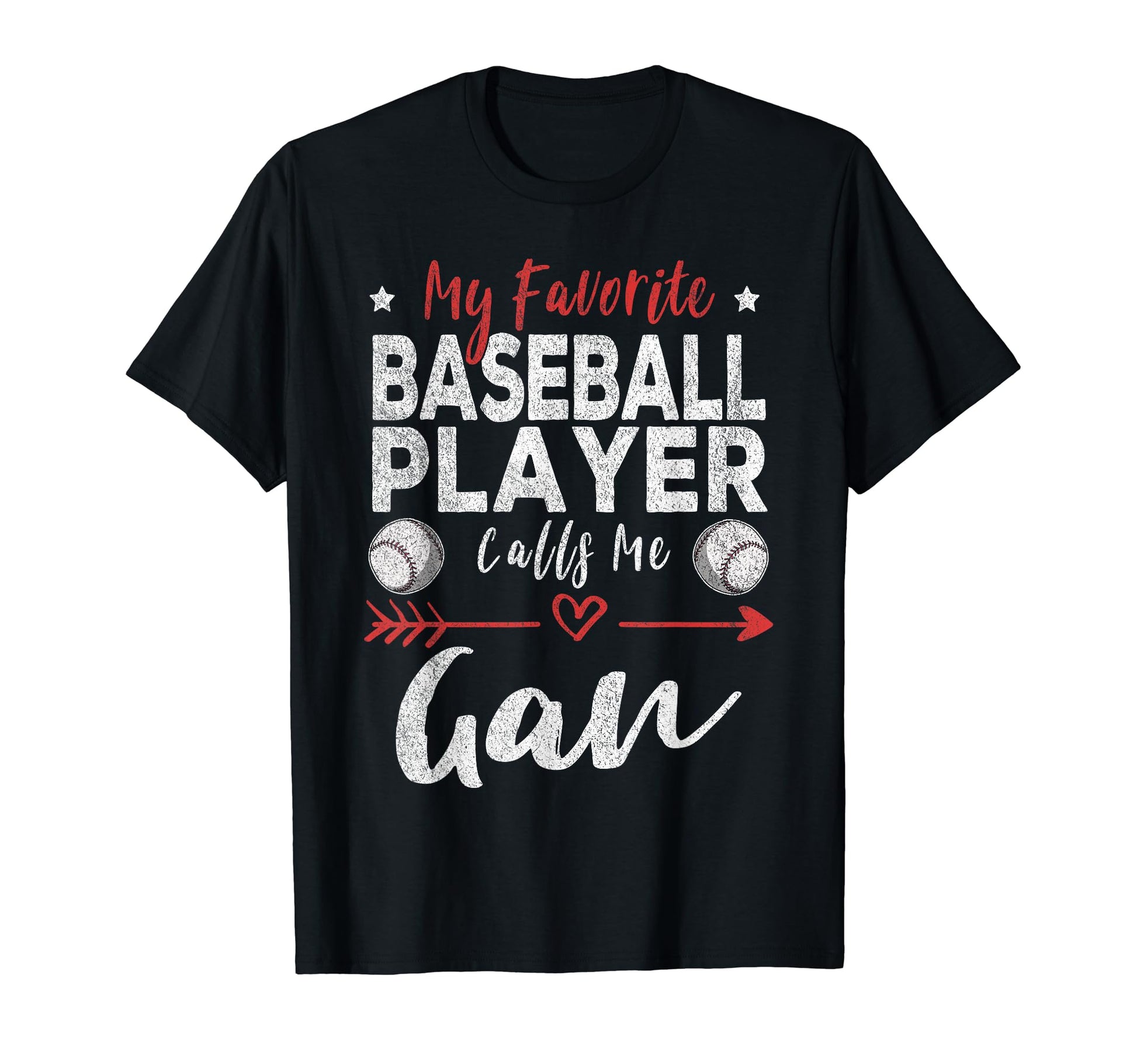 My Favorite Baseball Player Calls Me Gan T-Shirt - Custom Art Print Unisex - T-Shirt, Sweatshirt, Hoodie