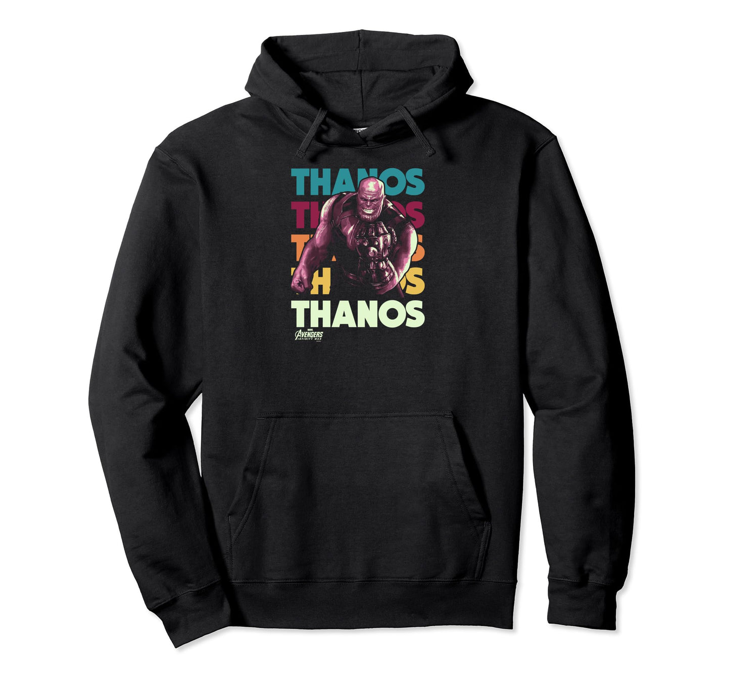 Marvel Infinity War Thanos Rainbow Hoodie - Aesthetic Graphic Men Women - T-Shirt, Sweatshirt, Hoodie