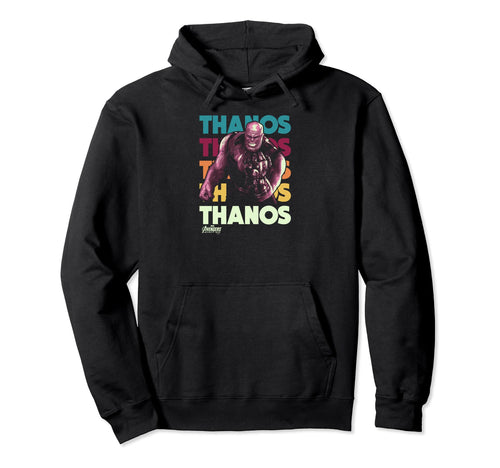 Marvel Infinity War Thanos Rainbow Hoodie - Aesthetic Graphic Men Women - T-Shirt, Sweatshirt, Hoodie