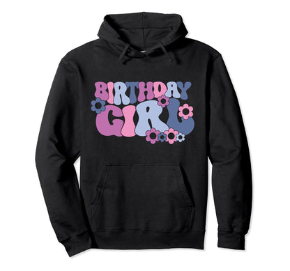 Groovy Birthday Party Boho Hippie Wavy Hoodie - Streetwear Style Unisex - T-Shirt, Sweatshirt, Hoodie