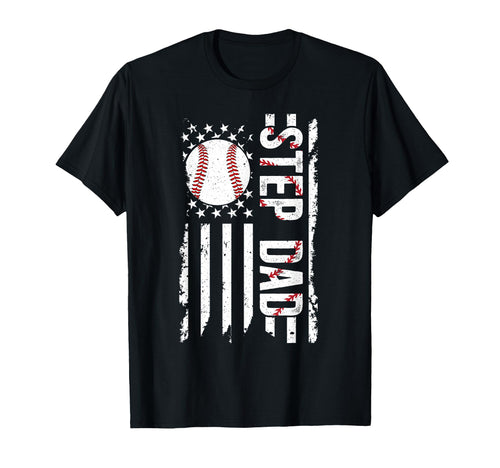 Baseball Step Dad Baseball T-Shirt - Casual Everyday Wear for Adults - T-Shirt, Sweatshirt, Hoodie