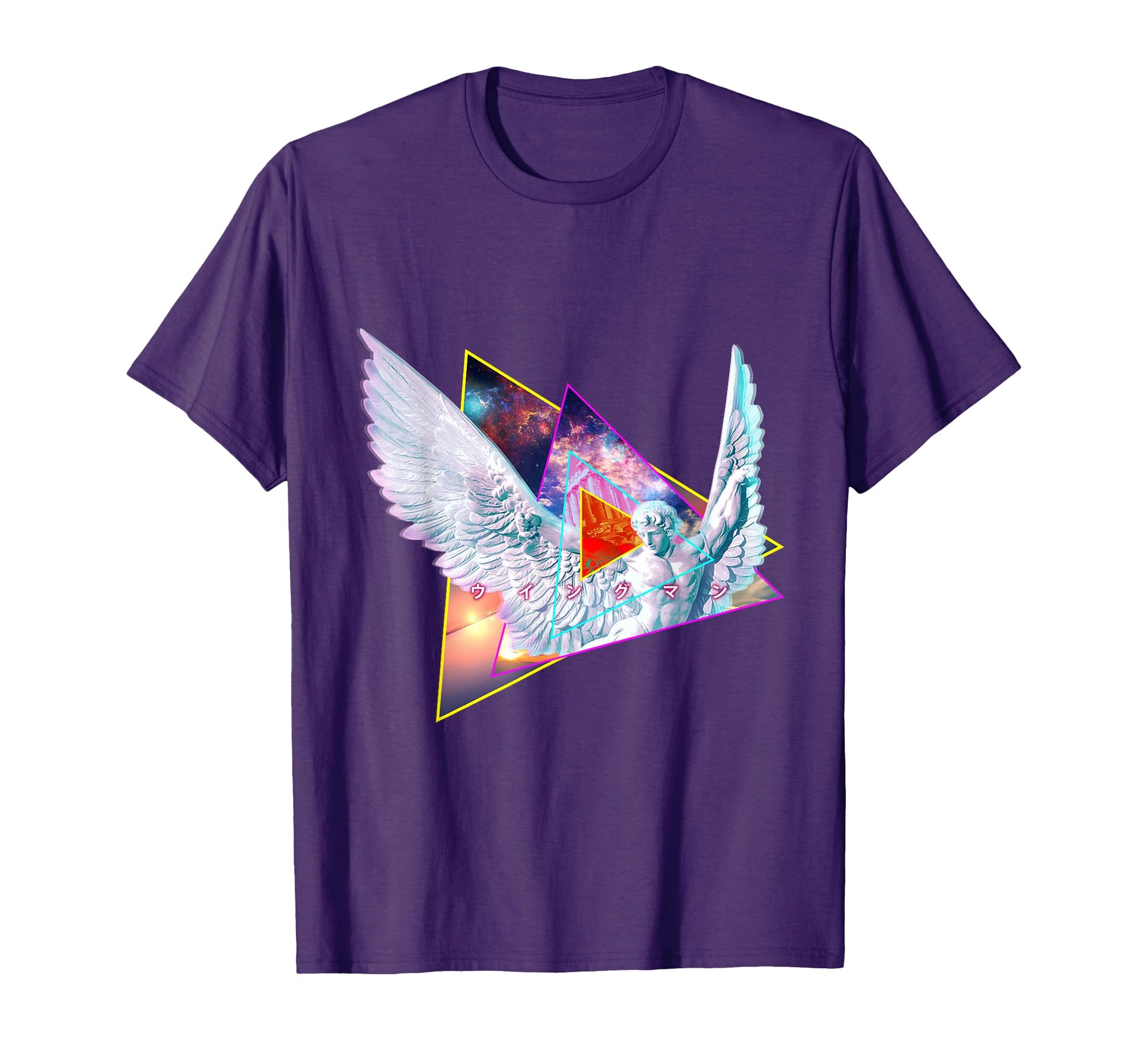 Icarus Greek Statue Flying Close To Sun T-Shirt - Graphic Print for Adults - T-Shirt, Sweatshirt, Hoodie