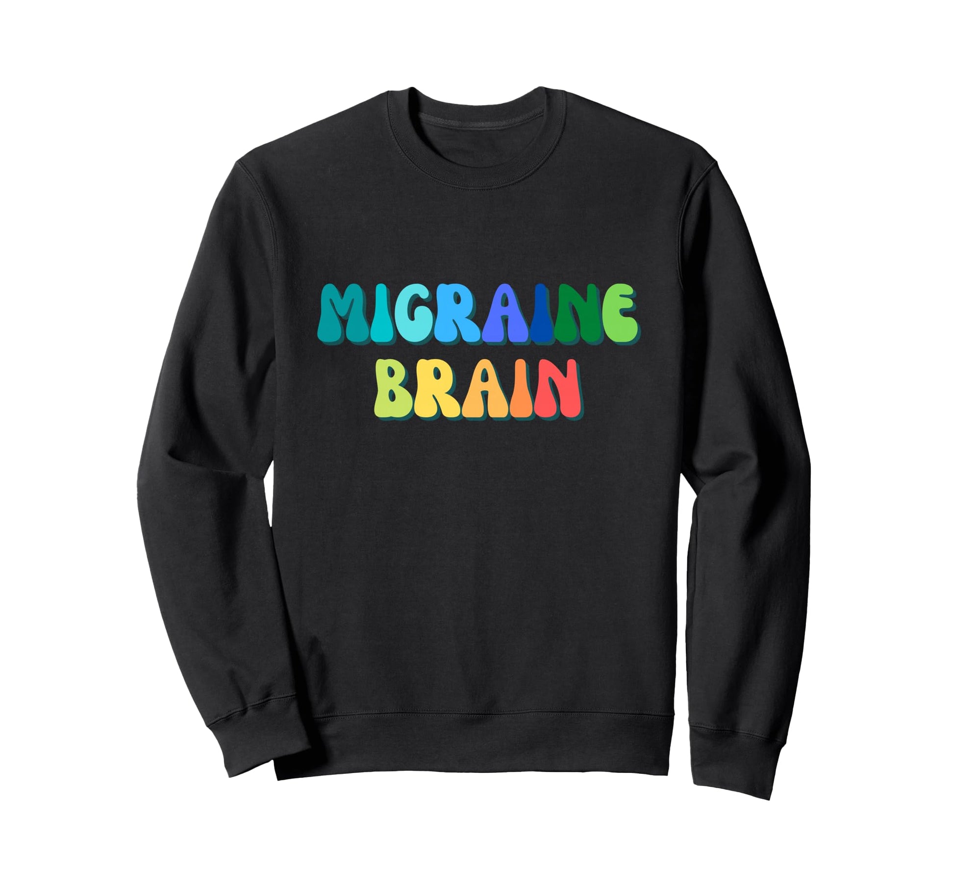 Migraine Brain Headache Awareness Sweatshirt - Trendy Graphic Men Women - T-Shirt, Sweatshirt, Hoodie