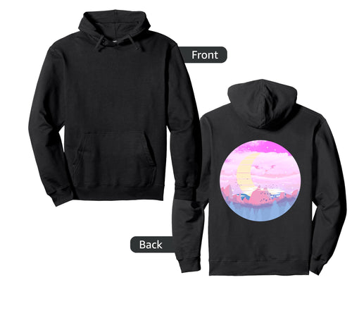 Vaporwave Aesthetic Japanese Kawaii Hoodie - Custom Art Print Men Women - T-Shirt, Sweatshirt, Hoodie
