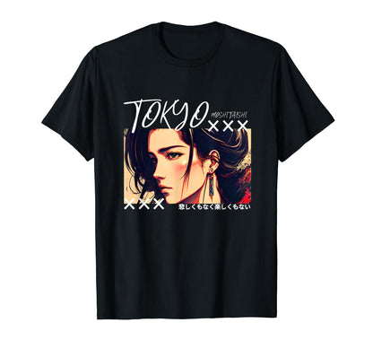 Lofi Tokyo Japanese Streetwear T-Shirt - Aesthetic Graphic Unisex - T-Shirt, Sweatshirt, Hoodie