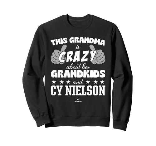 Grandma Crazy Cy Nielson Sweatshirt - Casual Everyday Wear for Adults - T-Shirt, Sweatshirt, Hoodie