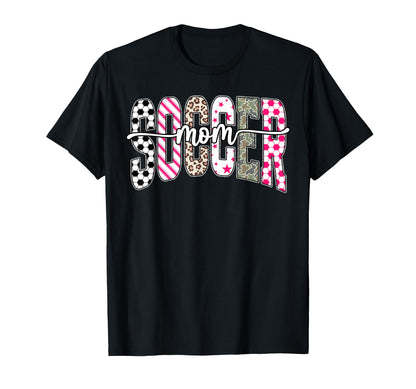 Soccer Mom Game Day Soccer Mama T-Shirt - Aesthetic Graphic for Adults - T-Shirt, Sweatshirt, Hoodie