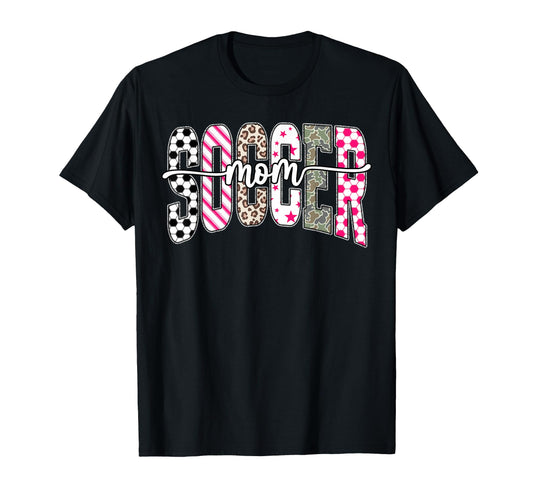 Soccer Mom Game Day Soccer Mama T-Shirt - Aesthetic Graphic for Adults - T-Shirt, Sweatshirt, Hoodie