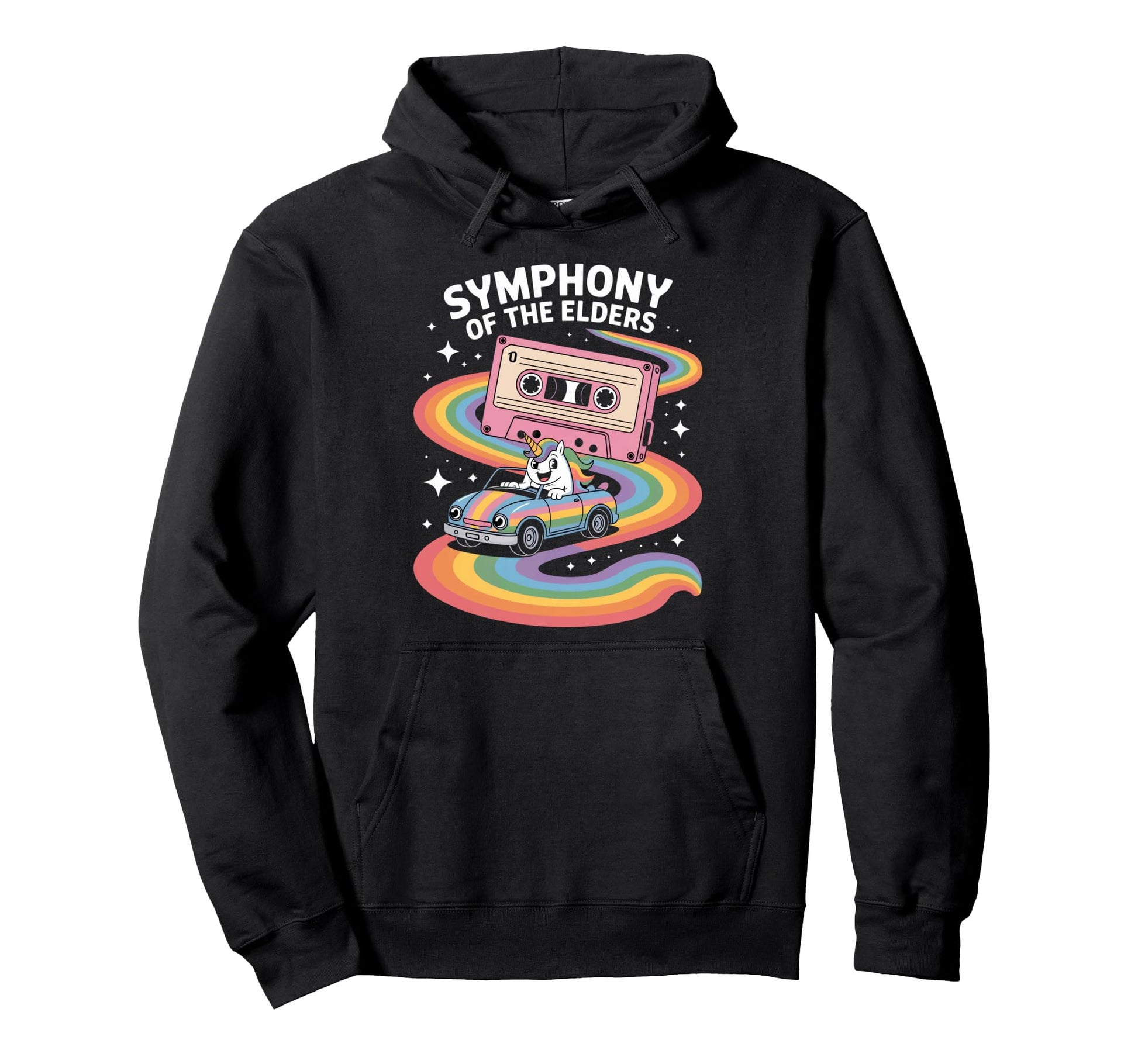 Symphony Elders Nostalgic Journey Hoodie - Novelty Apparel Unisex - T-Shirt, Sweatshirt, Hoodie