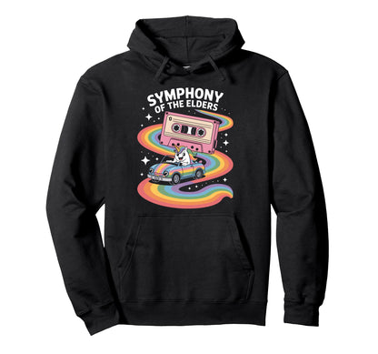 Symphony Elders Nostalgic Journey Hoodie - Novelty Apparel Unisex - T-Shirt, Sweatshirt, Hoodie
