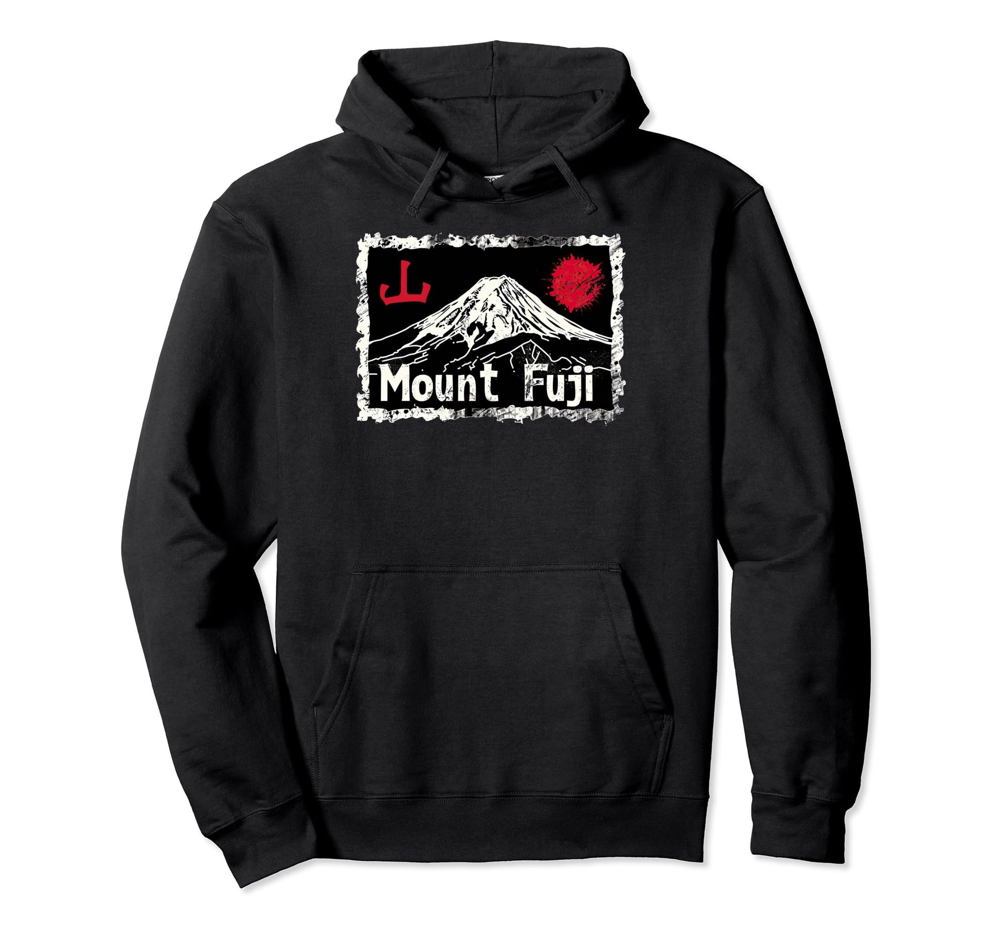 Mount Fuji Japan Landmark Streetwear Hoodie - Novelty Apparel Men Women - T-Shirt, Sweatshirt, Hoodie