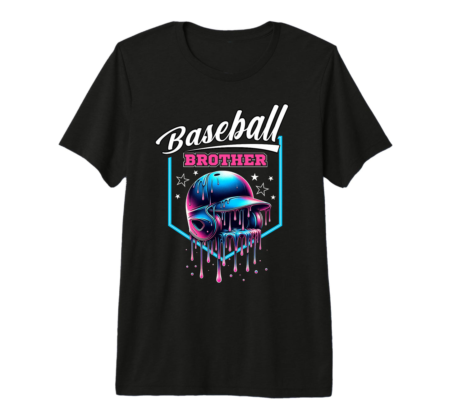 Baseball Brother Ice Cream Drip T-Shirt - Streetwear Style Men Women - T-Shirt, Sweatshirt, Hoodie