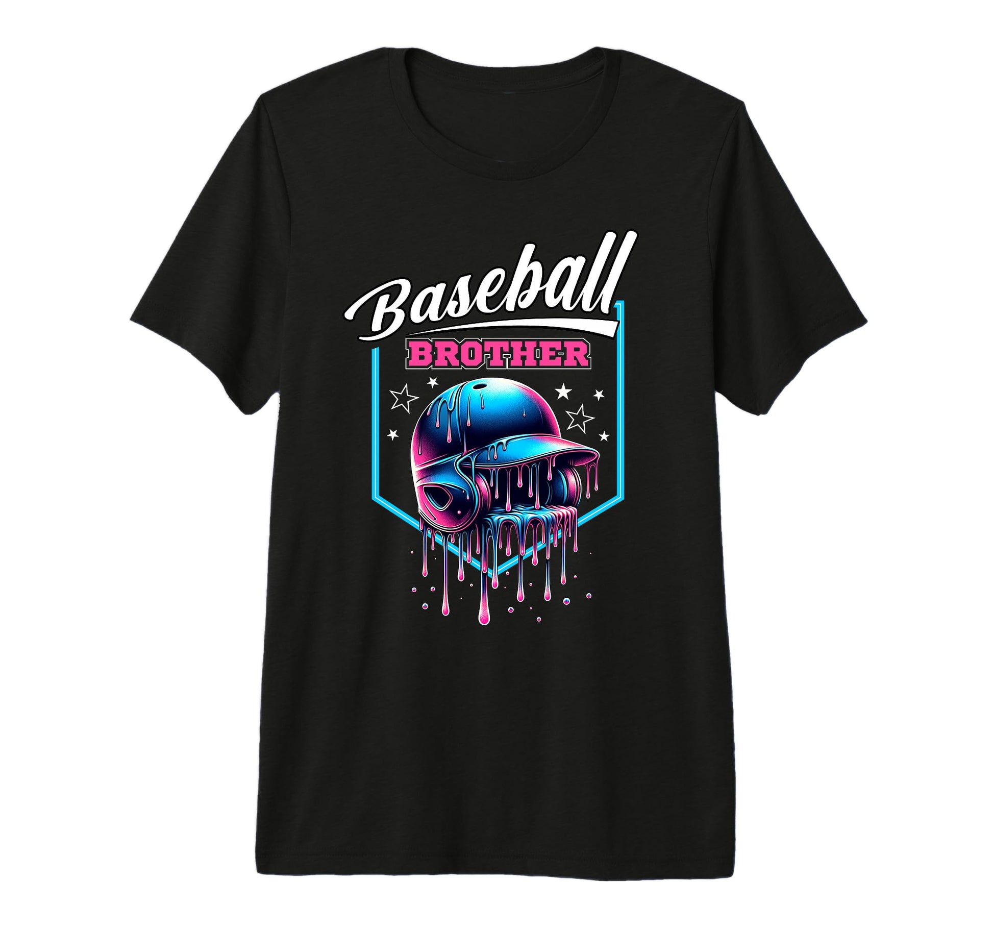 Baseball Brother Ice Cream Drip T-Shirt - Streetwear Style Men Women - T-Shirt, Sweatshirt, Hoodie