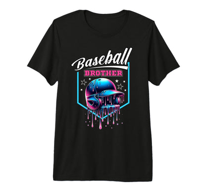 Baseball Brother Baseball Drip Ice T-Shirt - Fun Novelty Design Men Women - T-Shirt, Sweatshirt, Hoodie