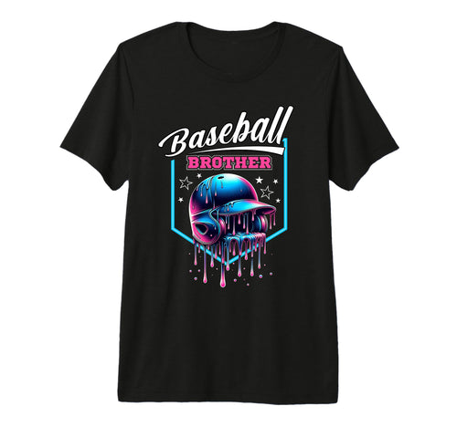 Baseball Brother Baseball Drip Ice T-Shirt - Fun Novelty Design Men Women - T-Shirt, Sweatshirt, Hoodie