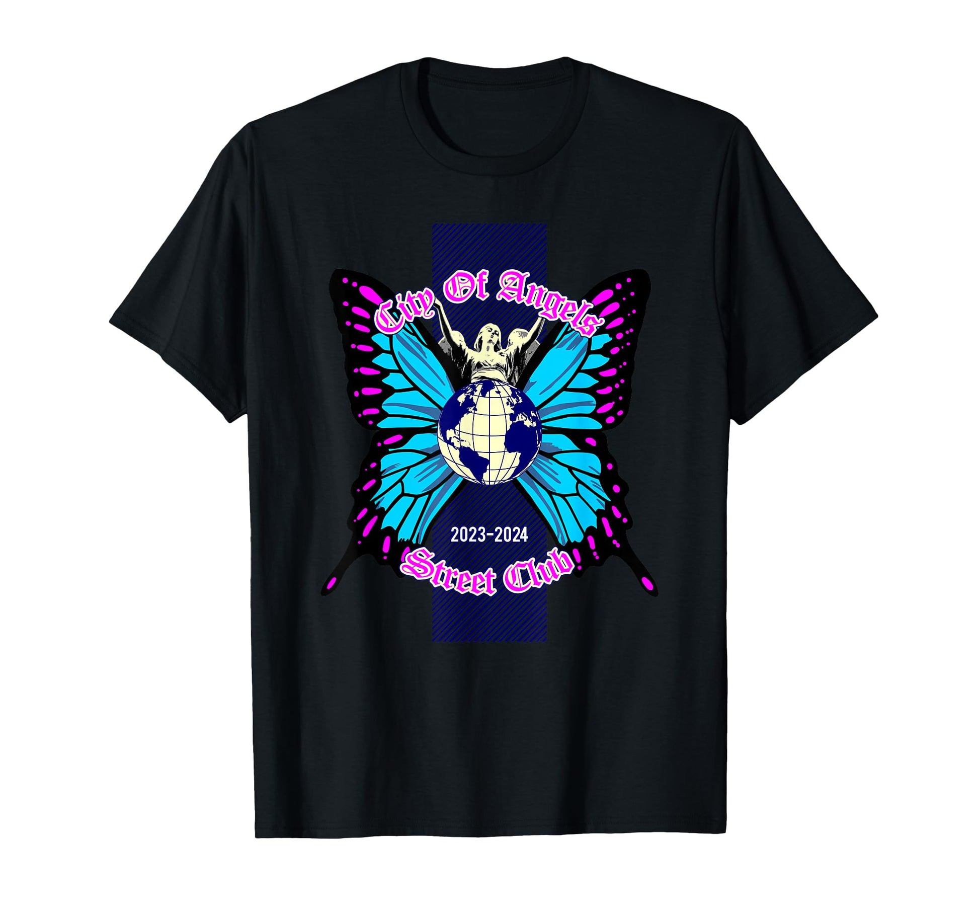 Butterfly City Angels Y2K Grunge T-Shirt - Minimalist Print Unisex - T-Shirt, Sweatshirt, Hoodie