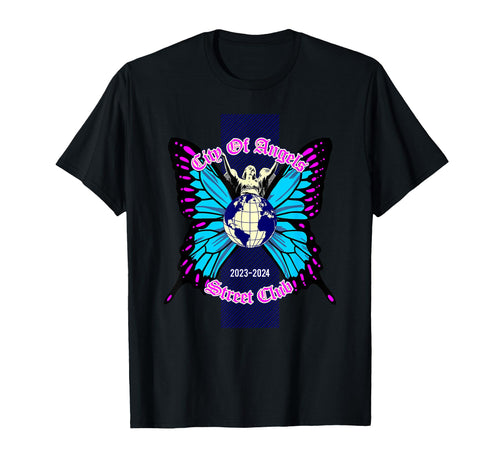 Butterfly City Angels Y2K Grunge T-Shirt - Minimalist Print Unisex - T-Shirt, Sweatshirt, Hoodie
