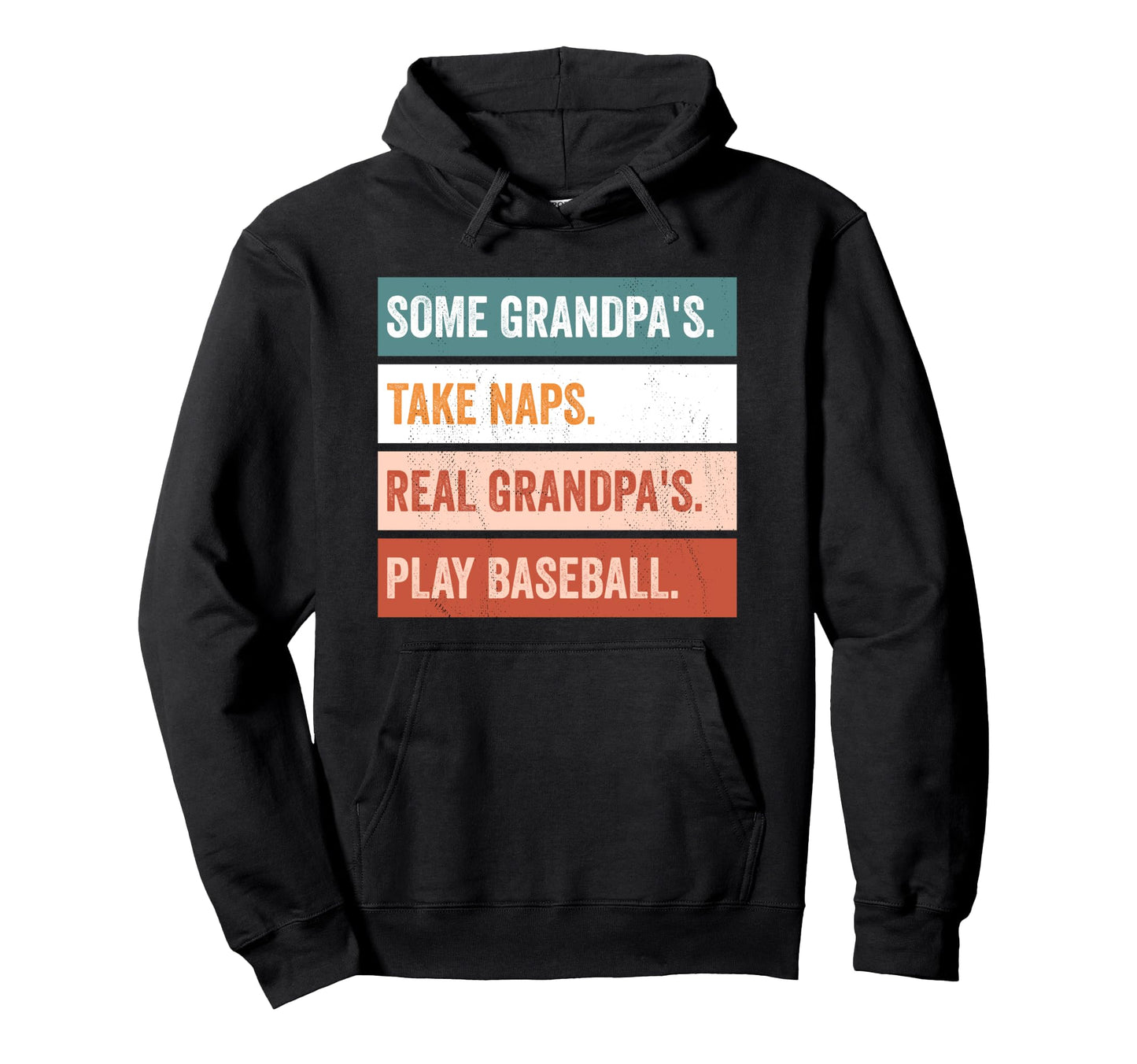 Funny Grandfather Real Grandpas Play Hoodie - Custom Art Print for Adults - T-Shirt, Sweatshirt, Hoodie