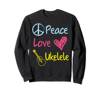 Ukulele Musical Instrument Gift T-Shirt - Graphic Print Unisex - T-Shirt, Sweatshirt, Hoodie