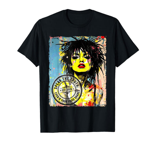 Punk Colorful Pop Art 90S Graffiti T-Shirt - Novelty Apparel Unisex - T-Shirt, Sweatshirt, Hoodie