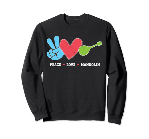 Mandolin Bluegrass Gifts Sweatshirt - Casual Everyday Wear Men Women - T-Shirt, Sweatshirt, Hoodie