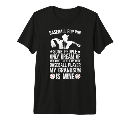 Mens Favorite Baseball Player Pop Pop T-Shirt - Novelty Apparel for Adults - T-Shirt, Sweatshirt, Hoodie