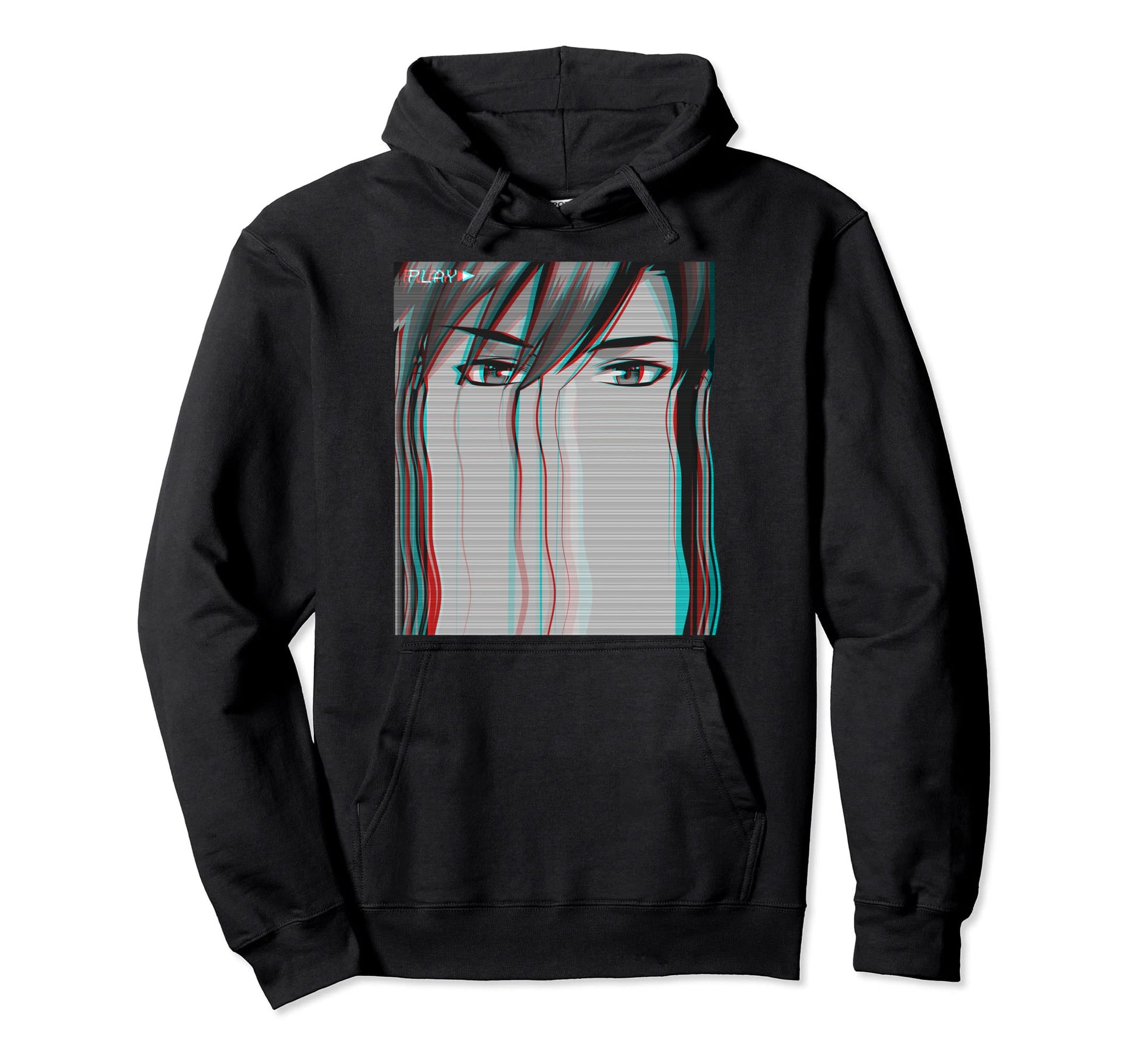 Vaporwave Aesthetic Sad Anime Japanese Hoodie - Graphic Print Men Women - T-Shirt, Sweatshirt, Hoodie