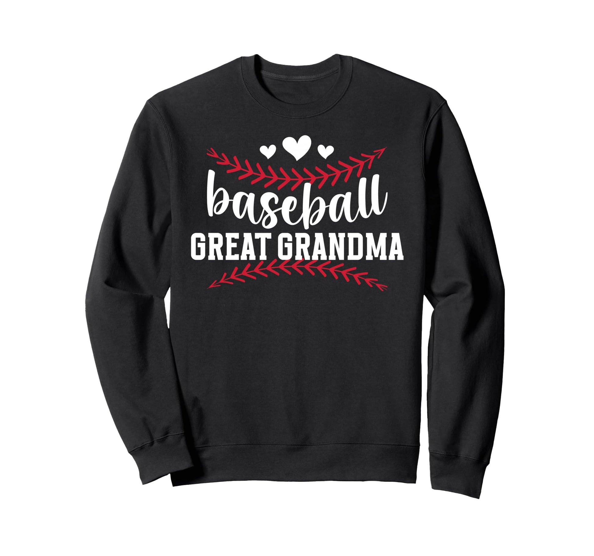 Baseball Great Grandma Baseball Sweatshirt - Custom Art Print for Adults - T-Shirt, Sweatshirt, Hoodie