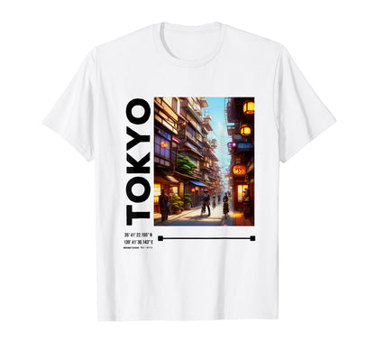 90S Lofi Tokyo Japanese Streetwear T-Shirt - Unique Graphic Men Women - T-Shirt, Sweatshirt, Hoodie