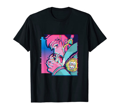 Japanese Vaporwave Aesthetic Glitch Anime T-Shirt - Streetwear Style Unisex - T-Shirt, Sweatshirt, Hoodie