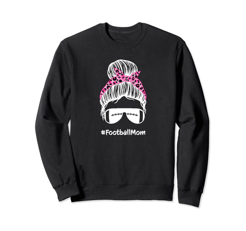 Football Mom Face School Parents Sweatshirt - Graphic Print for Adults - T-Shirt, Sweatshirt, Hoodie