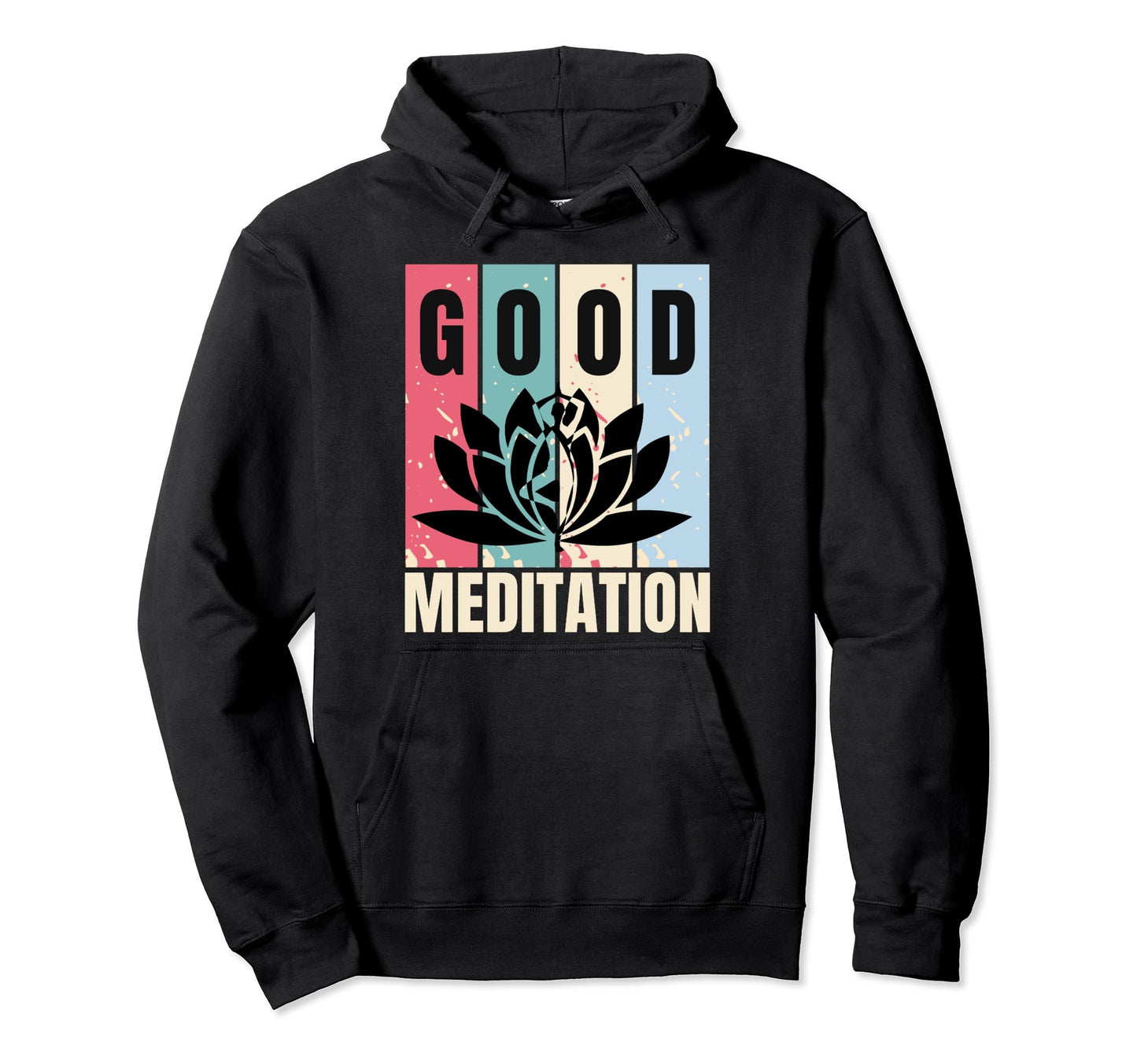 Lotus Flower Yoga Vrikshasan Hoodie - Minimalist Print Men Women - T-Shirt, Sweatshirt, Hoodie